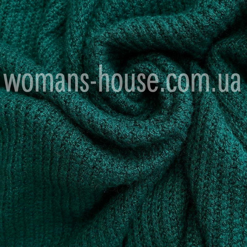 Ангора в'язання 160 см 280 grm Зелений смарагд, фото 1