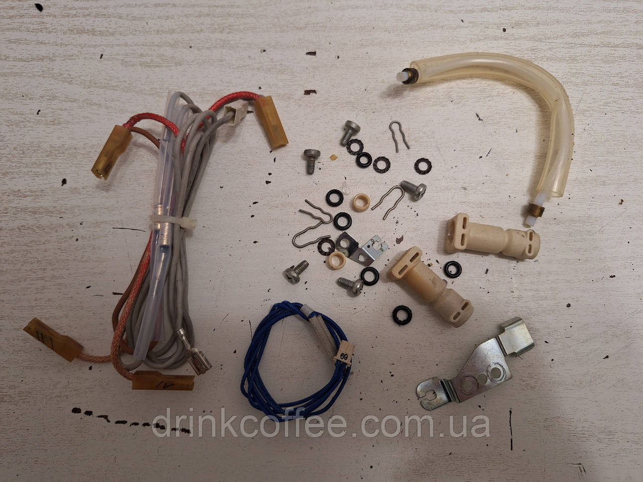 Комплект перехідників 5mm на термоблок + температурний датчик + Інше для DeLonghi ESAM 5500.T_3 Perfecta б/у, фото 1