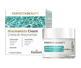 Зволожувальний крем проти зморщок із ніацинамідом День ніч Farmona Perfect Beauty 50 мл, 8214224 — 654