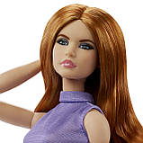 Barbie Looks #20 HRM12 Лялька Барбі Руда у фіолетовому, фото 6