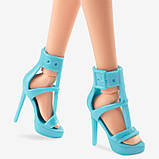 Barbie Looks #23 HRM15 Лялька Барбі Блондинка в блакитному, фото 7
