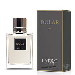 Парфуми для чоловіків LAROME 25M Dolar 100 мл, 8237813 — 220