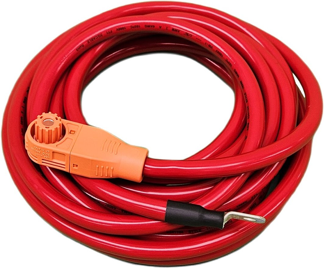 Силовий кабель Deye EPCable5.0 для акумуляторів BOS-G, 5м (1000V/4AWG)