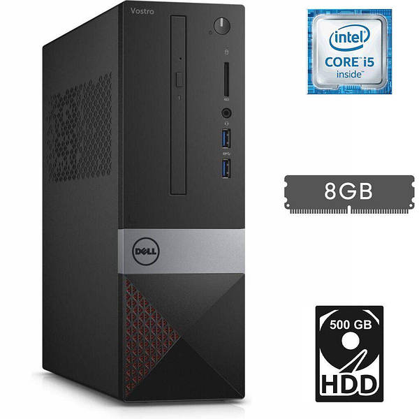 DELL Vostro 3250 CPU： Core i5 6400 2.7 GHz/メモリ：4GB/HDD