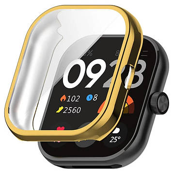 Захисний чохол для смарт годинника Redmi Watch 4 золотистий