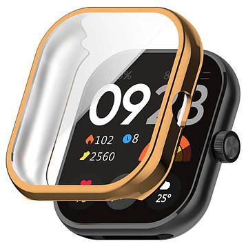 Захисний чохол для смарт годинника Redmi Watch 4 рожеве золото