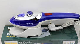 Вертикальний ручний відпарювач для одягу Rainberg RB-6315 2000Вт з набором насадок.