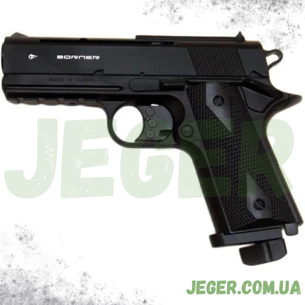 Пневматичний пістолет Borner WC 401 (Colt Defender)