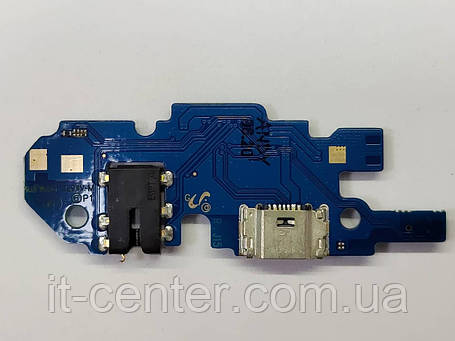 Шлейф (Flat cable) Samsung M105F Galaxy M10 2019 з роз'ємом заряджання, навушників, з мікрофоном, фото 1