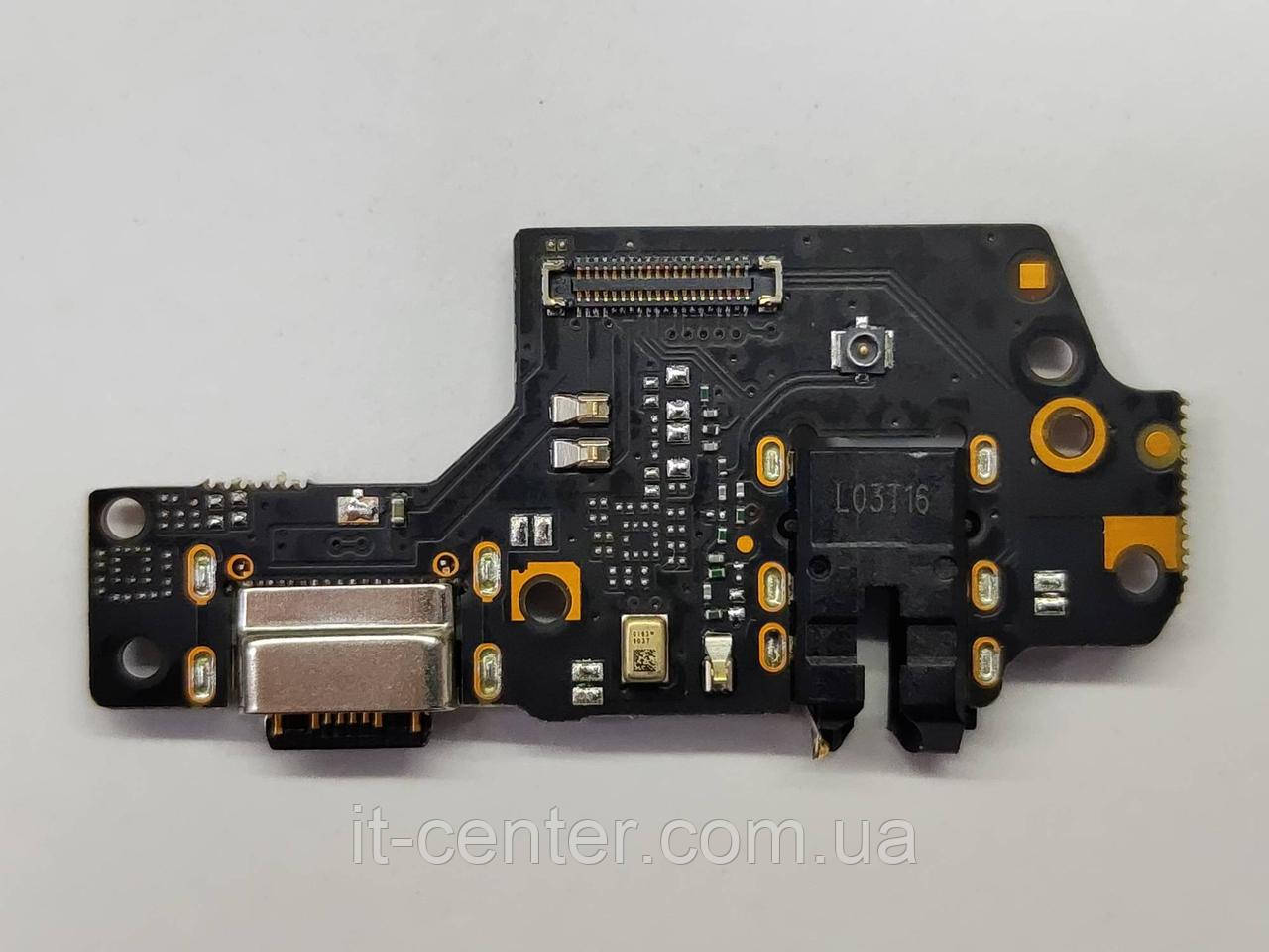 Шлейф (Flat cable) Xiaomi Redmi Note 8T з роз'ємом зарядки, з мікрофоном