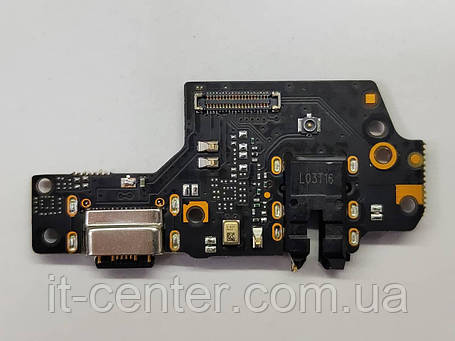 Шлейф (Flat cable) Xiaomi Redmi Note 8T з роз'ємом зарядки, з мікрофоном, фото 2