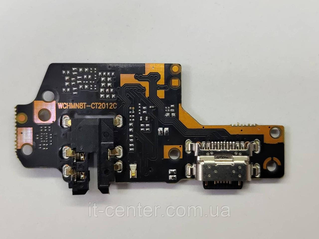 Шлейф (Flat cable) Xiaomi Redmi Note 8T з роз'ємом зарядки, з мікрофоном