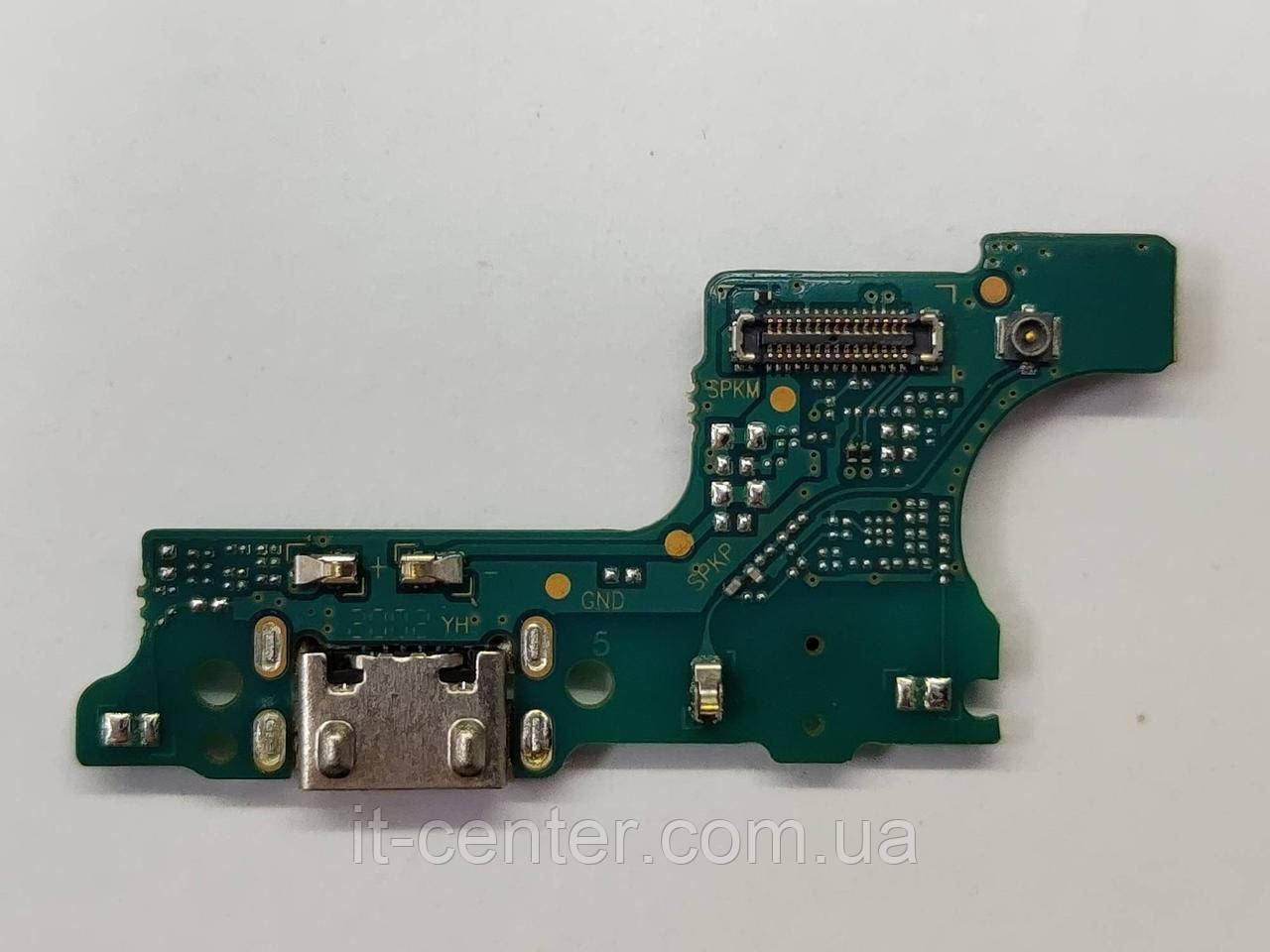 Шлейф (Flat cable) Samsung A015F Galaxy A01 2019 з роз'ємом зарядки, з мікрофоном