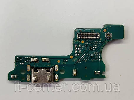 Шлейф (Flat cable) Samsung A015F Galaxy A01 2019 з роз'ємом зарядки, з мікрофоном, фото 1