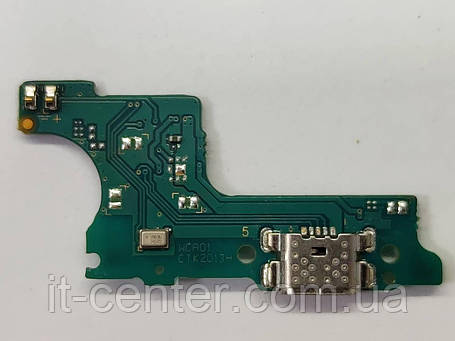 Шлейф (Flat cable) Samsung A015F Galaxy A01 2019 з роз'ємом зарядки, з мікрофоном, фото 3