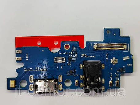 Шлейф (Flat cable) Samsung A307F Galaxy A30S 2019 з роз'ємом зарядки, навушників, ОРИГІНАЛ, фото 2