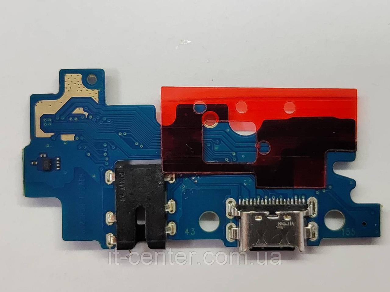 Шлейф (Flat cable) Samsung A307F Galaxy A30S 2019 з роз'ємом зарядки, навушників, ОРИГІНАЛ