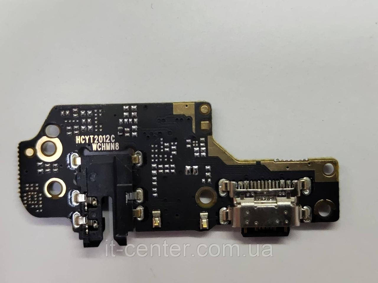 Шлейф (Flat cable) Xiaomi Redmi Note 8 з роз'ємом зарядки, з мікрофоном