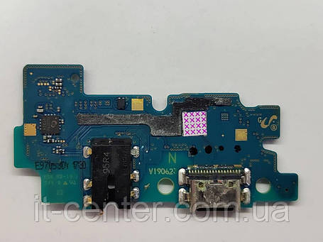 Шлейф Samsung A505F Galaxy A50 2019 з роз'ємом зарядки, навушників, ОРИГІНАЛ, фото 3