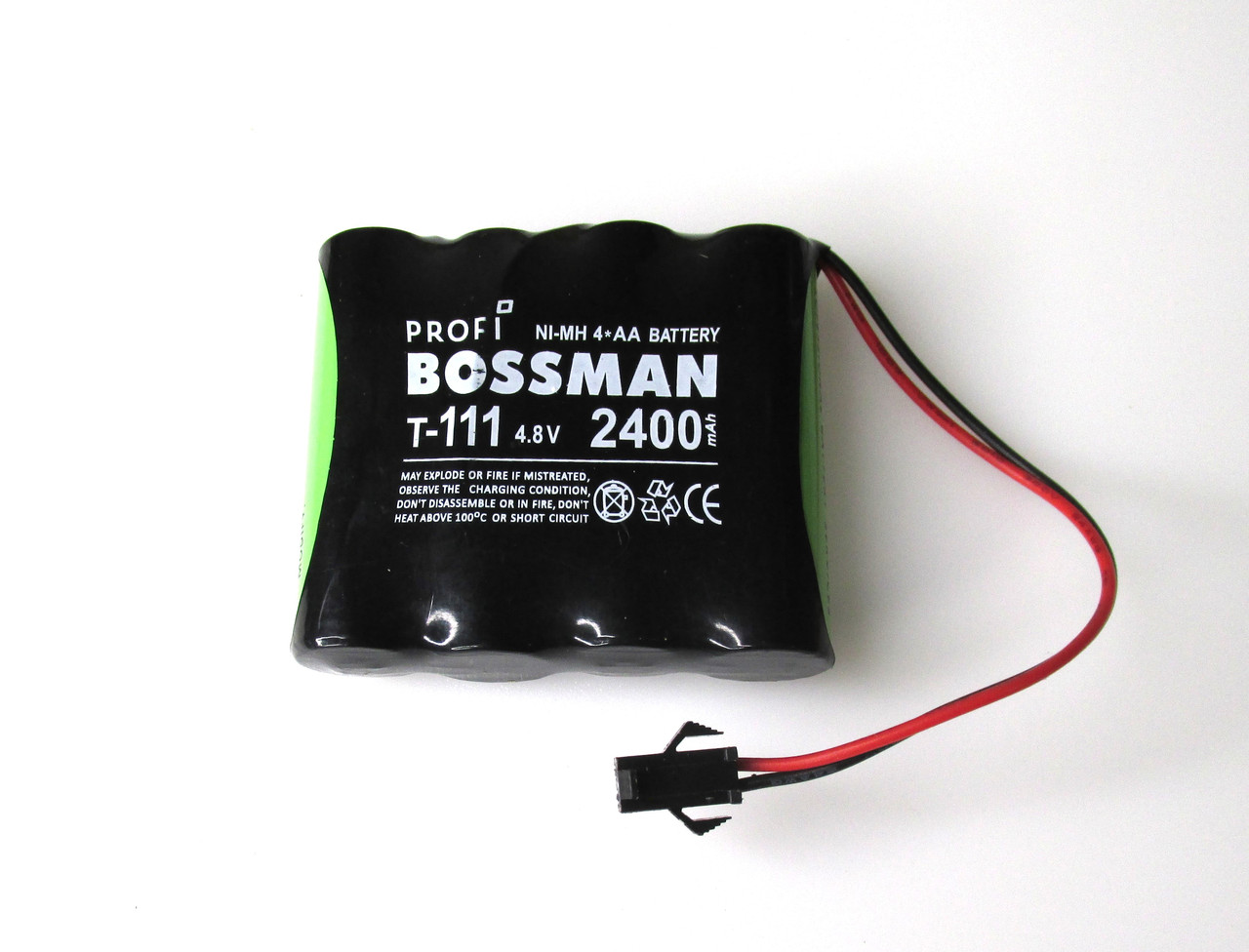 Аккумулятор для детских игрушек Bossman-Profi T-111 2400mA 4.8V NI-CD АА ( Ручна робота )