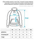 Базове худі чорного кольору Staff black oversize fleece, фото 5