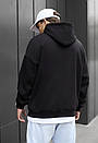 Базове худі чорного кольору Staff black oversize fleece, фото 3