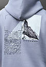 Зимове худі у сірому кольорі Staff find yourself oversize fleece, фото 4