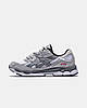 Чоловічі кросівки Asics Gel-NYC Steel Grey box Взуття Асікс Гель демісезон сірі кеди замша текстиль, фото 10