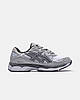 Чоловічі кросівки Asics Gel-NYC Steel Grey box Взуття Асікс Гель демісезон сірі кеди замша текстиль, фото 9