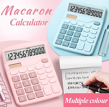 Калькулятор DX-837B Dexin кольоровий