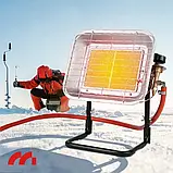 Газовий обігрівач Maltec 4,5 кВт з редуктором і шлангом підключення, Нагрівач інфрачервоного випромінювання, фото 6