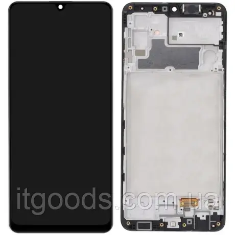 Дисплей (модуль) + тачскрін (сенсор) з рамкою для Samsung Galaxy M32 4G M325, SM-M325FV/DS, SM-M325FV/DS, OLED