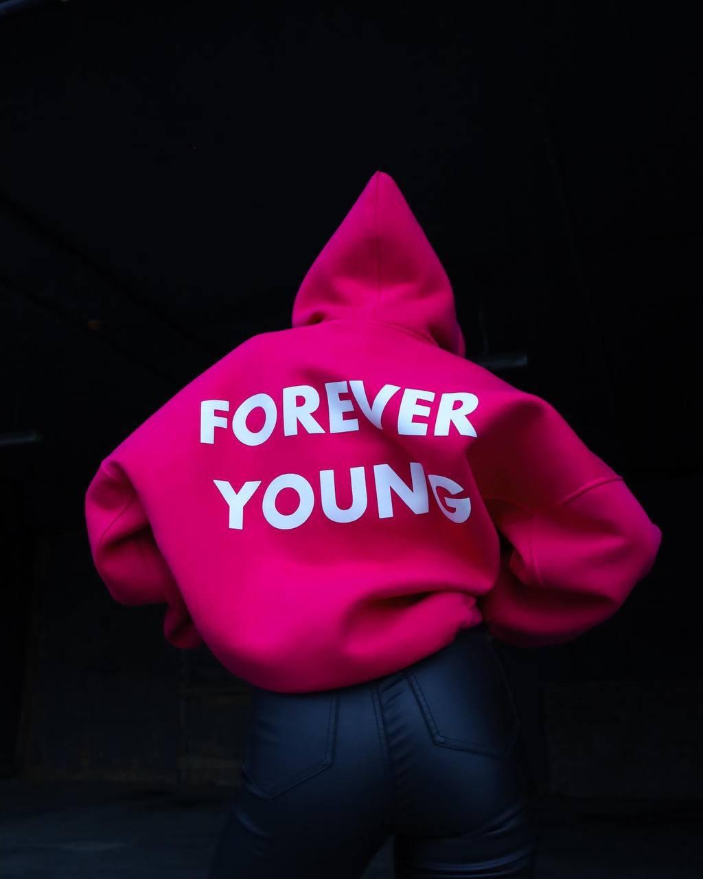 Жіночий трендовий світшот Forever yong (BB_351)