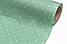 Сатин "Рідкий горошок 4 мм на світло-зеленому тлі", №5319с, фото 3