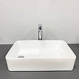 Умивальник (раковина) VBI VELLETRI WHITE накладний, фото 4