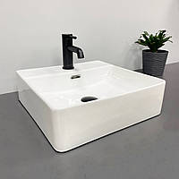 Умивальник (раковина) VBI BITONTO S WHITE накладний підвісний