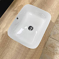 Умивальник (раковина) VBI MODIKA WHITE врізний,біла,глянцева