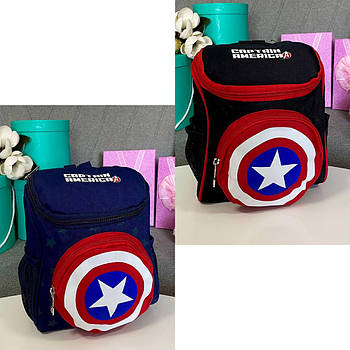 Рюкзак дитячий дошкільний 30*25 см на блискавці з кишенею в різних кольорах Luna