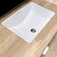 Умивальник (раковина) VBI MALLARE WHITE врізний