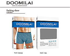 Чоловічі боксери стрейчеві з бамбука «DOOMILAI» Арт.D-01769, фото 3