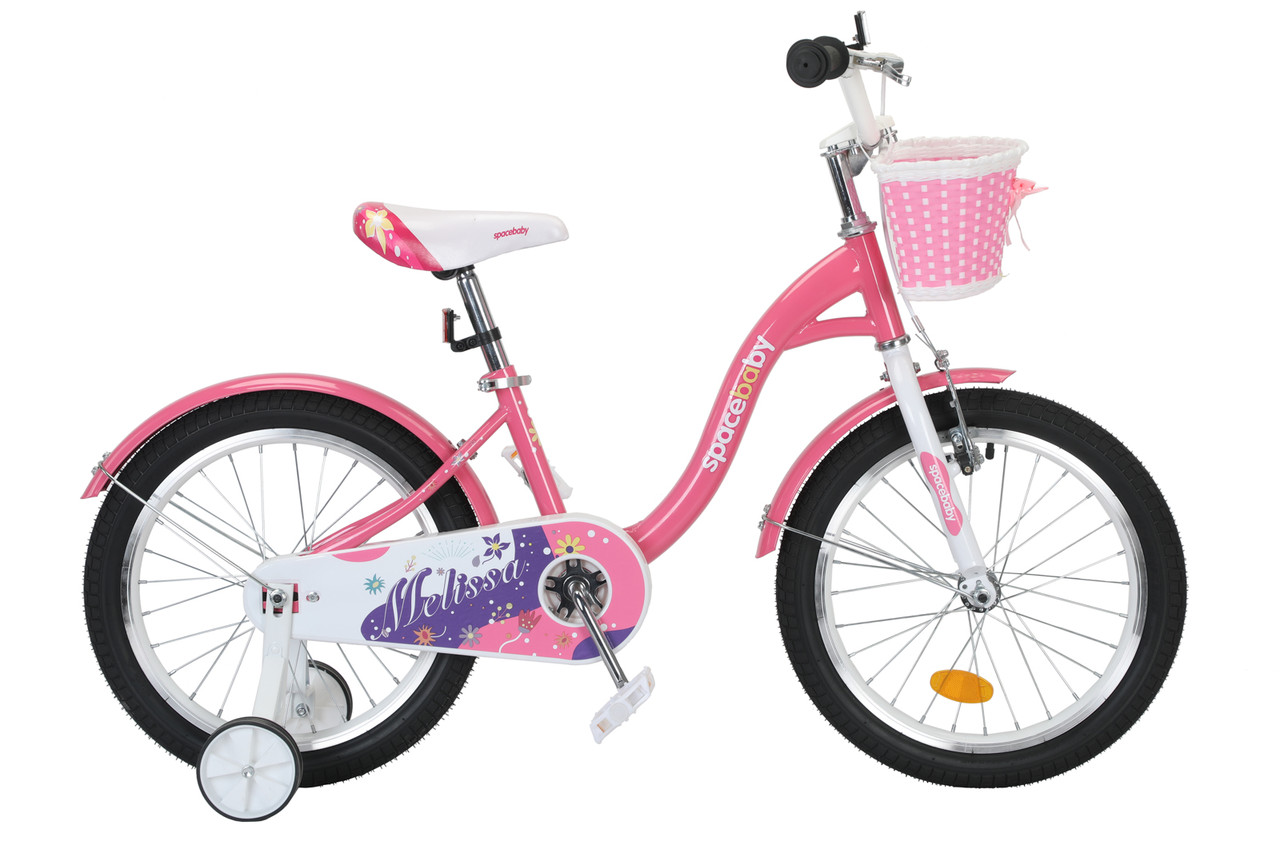 Дитячий велосипед 18" ST SPACE KID MELISSA BH на зріст 105-115 см рожевий