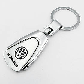 Брелок для ключів VW (Фольцваген) Хром