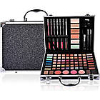 Набір косметики в кейсі, 86 предметів, 30х21х6,5см / Набір косметики для макіяжу / Б'юті бокс з косметикою, фото 9