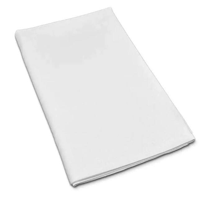 Простирадло 100х147см для сауни вибілена бязь ДСТУ Ярослав, фото 1