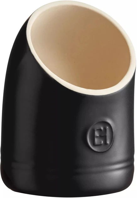 Солонка Emile Henry Kitchen Tools 0.55 л, 15.5х11 см, чорний (710202)