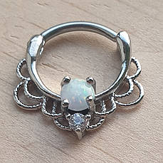 Клікер септум з фіанітами PSK-008