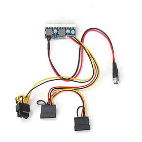 Перетворювач, модуль живлення Inline DC-ATX-ITX 24PIN, 11.4В-12.6В/DC, 135Вт, iDDDIPA