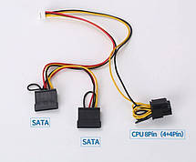 Перетворювач, модуль живлення Inline DC-ATX-ITX 24PIN, 11.4В-12.6В/DC, 135Вт, iDDDIPA, фото 5