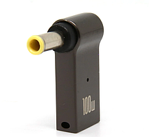 Перехідник адаптер Type-C PD 100 W на DC (5.5x3.0 mm) для заряджання ноутбука Samsung