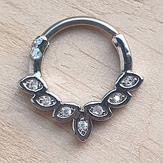 Клікер септум з фіанітами PSK-009